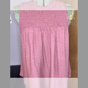 Knox Rose mauve/pink boho top